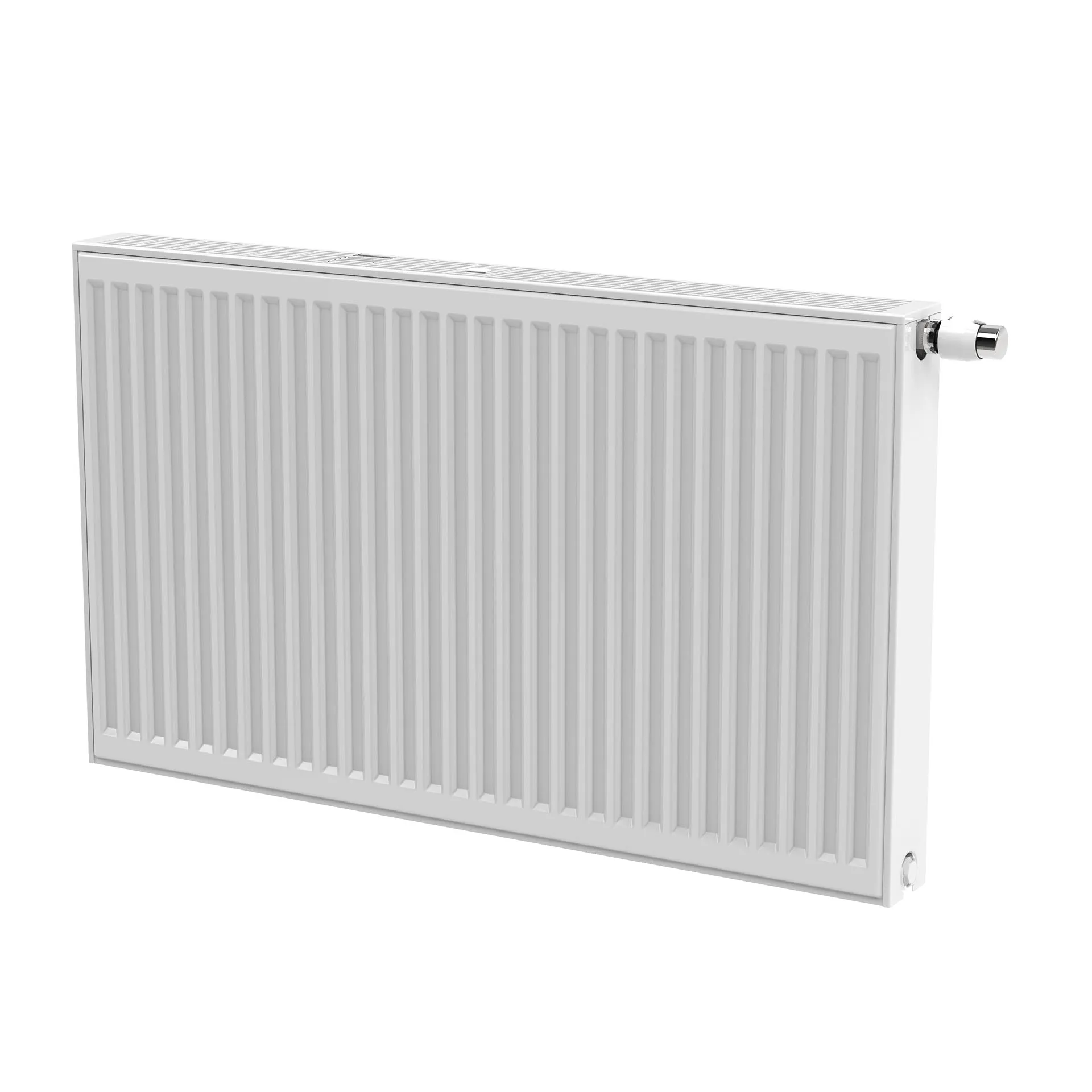 Radiateur horizontale T22  - 8 connexions - 700 x 700 mm - 1373 W